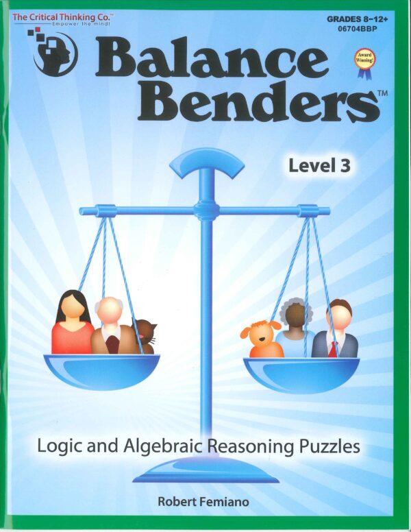 Balance Benders Level 3 from The Critical Thinking Company
