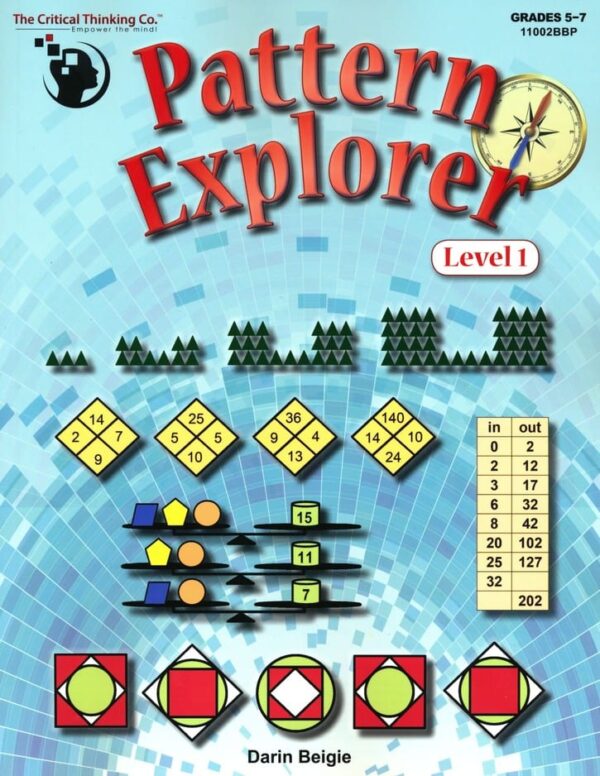 Pattern Explorer Level 1 from The Critical Thinking Company