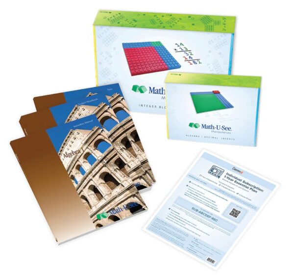 Algebra 1 Set from Math-U-See