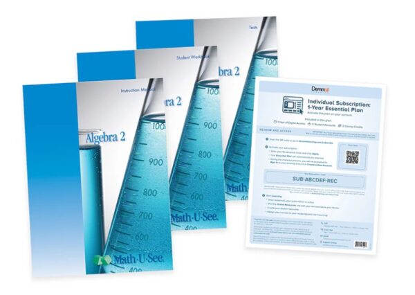 Algebra 2 Set from Math-U-See