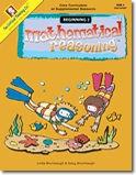Mathematical Reasoning Beginning 2, Grade Pre-K, from The Critical Thinking Company