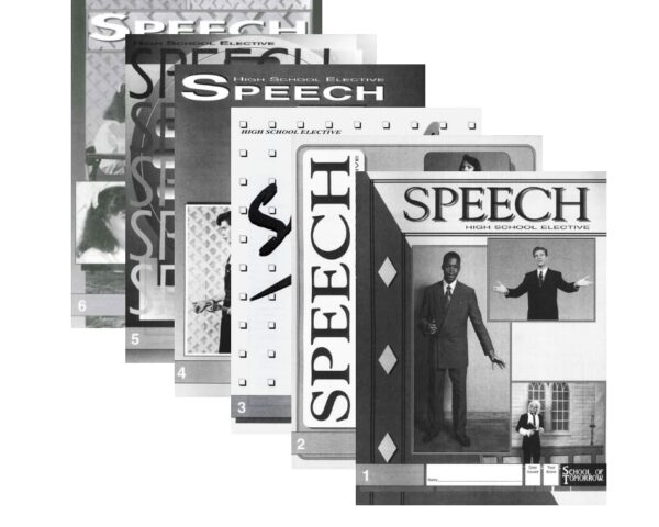 High School Speech COMPLETE Set by Accelerated Christian Education ACE