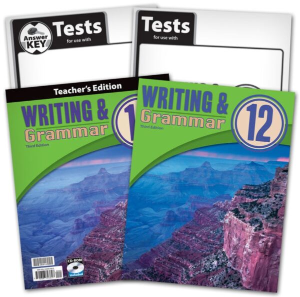 12th Grade Writing and Grammar Textbook Kit from BJU Press