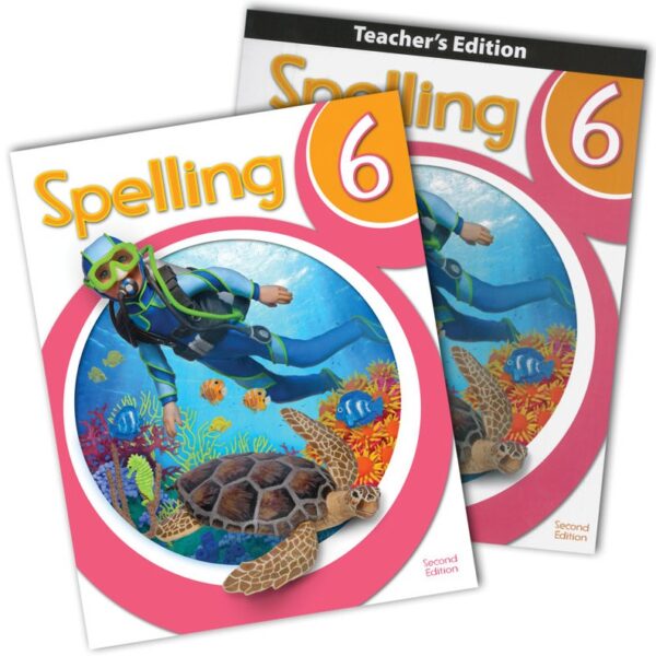 6th Grade Spelling Textbook Kit 2nd Edition from BJU Press