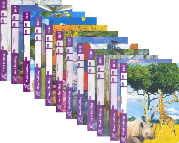 4th Grade Word Building Pace Set by Accelerated Christian Education ACE