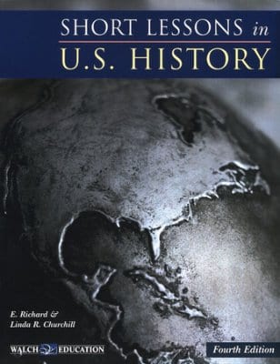 Short Lessons in US History Student from Walch Publishing