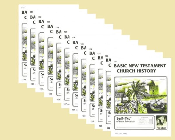 New Testament Church History Pace Set from Accelerated Christian Education ACE
