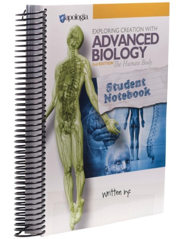 Advanced Biology: The Human Body Notebook from Apologia