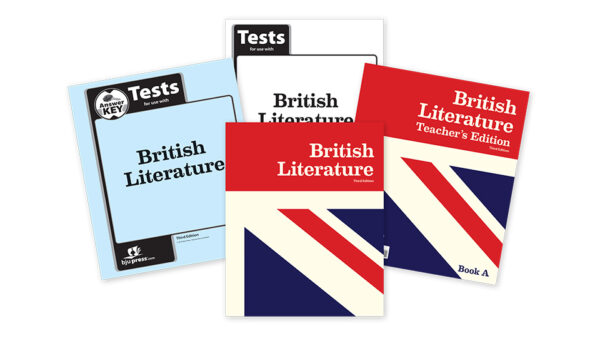 12th Grade British Literature Textbook Kit from BJU Press