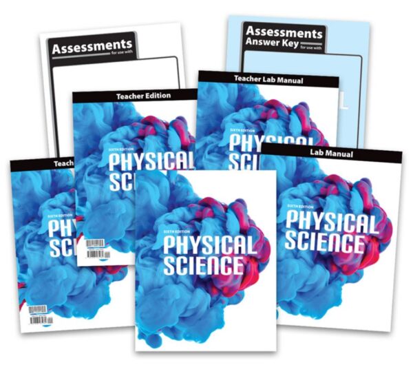9th Grade Physical Science Textbook Kit (6th Edition) from BJU Press
