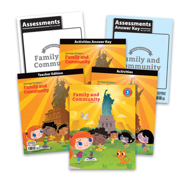 1st Grade Heritage Studies from BJU Press