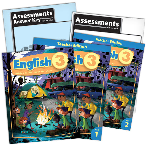 3rd Grade English Textbook Kit from BJU Press