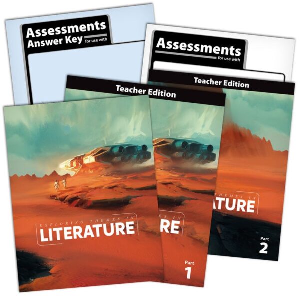 7th Grade Exploring Themes in Literature Textbook Kit from BJU Press