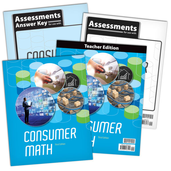12th Grade Consumer Math Textbook Kit from BJU Press