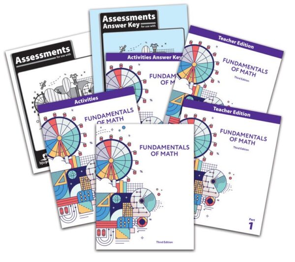 7th Grade Fundamentals of Math Textbook Kit (3rd Edition) from BJU Press