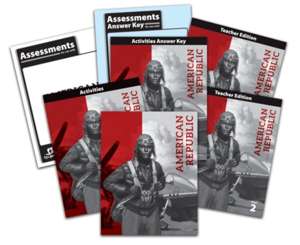 8th Grade American Republic Textbook Kit (5th Edition) from BJU Press