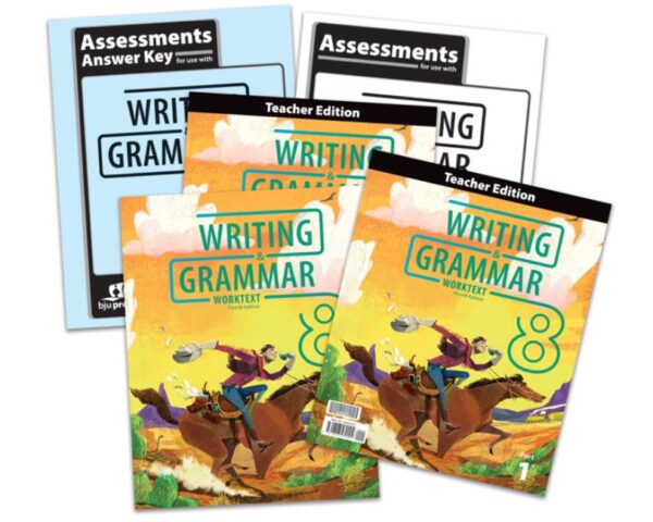 8th Grade Writing and Grammar Textbook Kit (4th Edition) from BJU Press