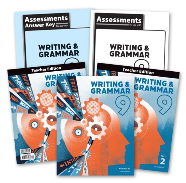 9th Grade Writing and Grammar Textbook Kit (4th Edition) from BJU Press
