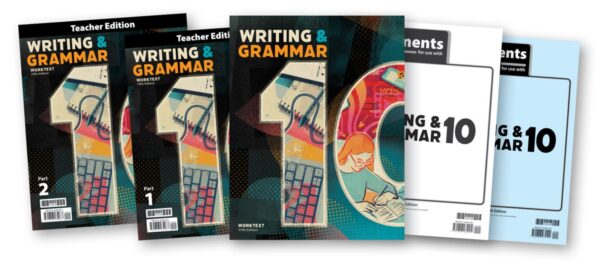 10th Grade Writing and Grammar Textbook Kit from BJU