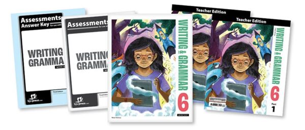 6th Grade Writing and Grammar Textbook Kit from BJU Press