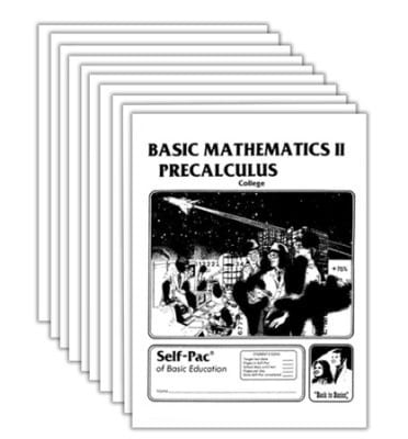 College PreCalculus Pace Set by Accelerated Christian Education ACE