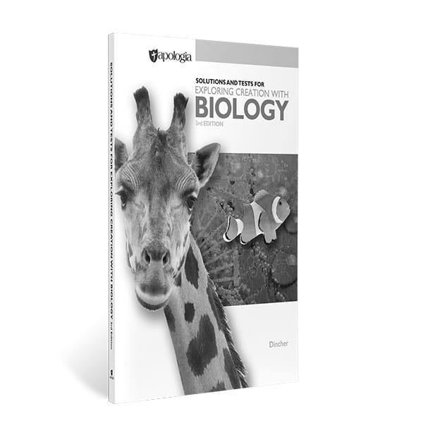 Biology 3rd Edition Solutions and Tests from Apologia