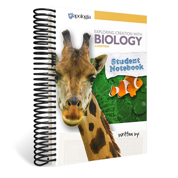 Biology 3rd Edition Student Notebook from Apologia