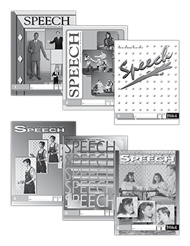 High School Speech PACE Set by Accelerated Christian Education ACE