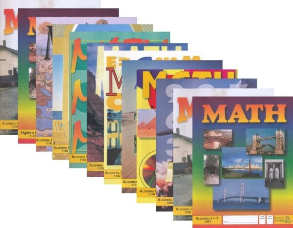 9th Grade Algebra I Pace Set (High School) from Accelerated Christian Education ACE