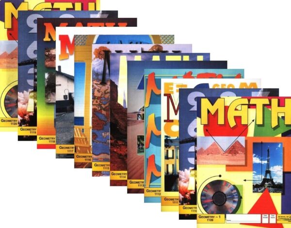 10th Grade Geometry Pace Set (High School) from Accelerated Christian Education ACE
