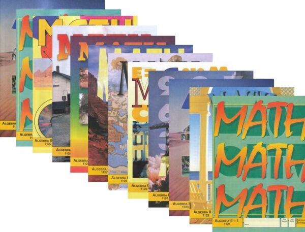 Algebra II Pace Set from Accelerated Christian Education ACE