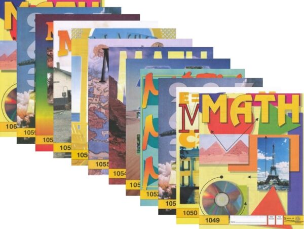 5th Grade Math Pace Set by Accelerated Christian Education ACE