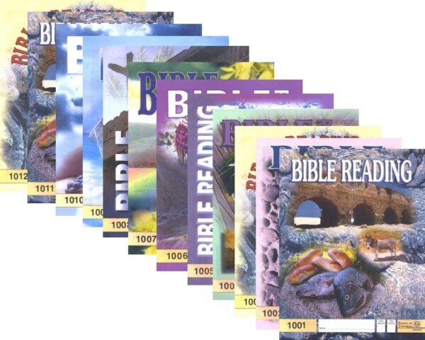 1st Grade Bible Reading Pace Set by Accelerated Christian Education ACE