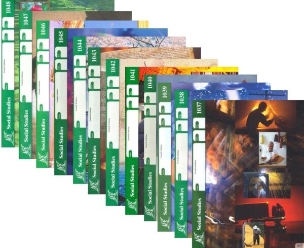 4th Grade Social Studies Complete Set by Accelerated Christian Education ACE