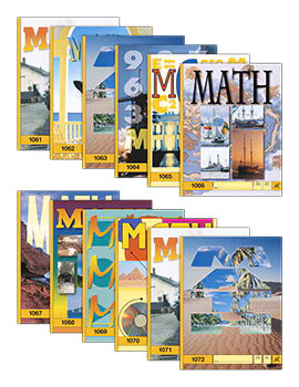 6th Grade Math Complete Set by Accelerated Christian Education ACE