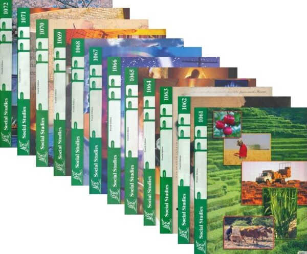 6th Grade Social Studies Complete Set by Accelerated Christian Education ACE