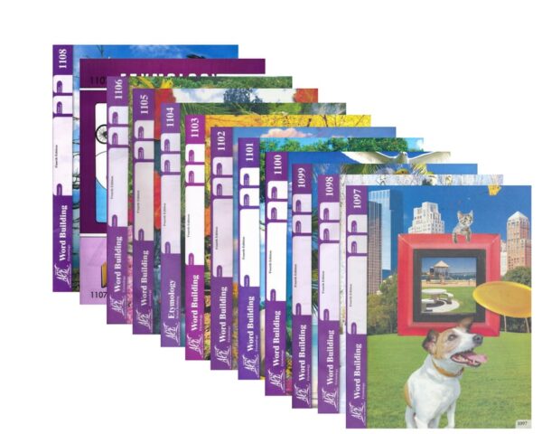 9th Grade Word Building Etymology Complete Set from Accelerated Christian Education ACE
