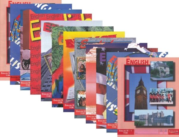 12th Grade English IV Complete Set from Accelerated Christian Education ACE