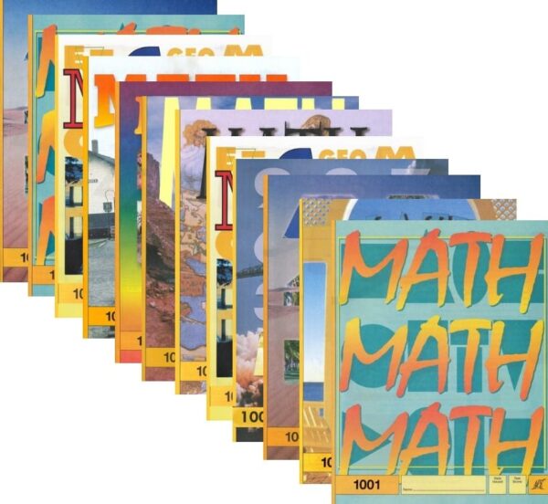 1st Grade Math Complete Set by Accelerated Christian Education ACE