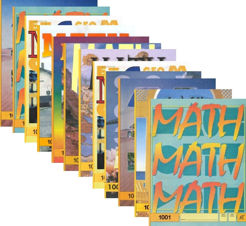 1st Grade Math Complete Set by Accelerated Christian Education ACE