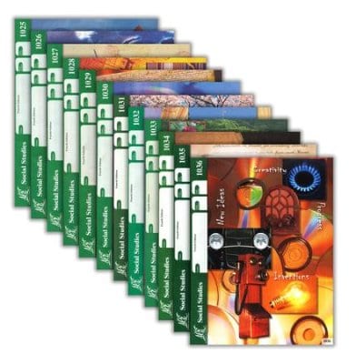 3rd Grade Social Studies Complete Set by Accelerated Christian Education ACE