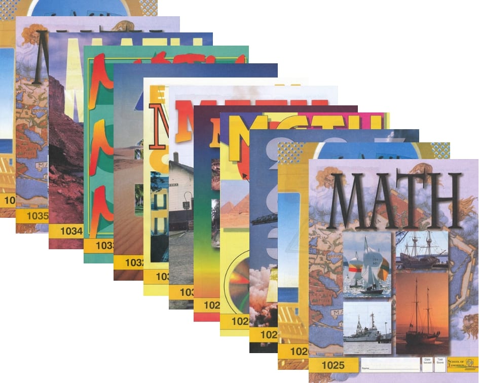 3rd Grade Math Complete Set by Accelerated Christian Education ACE