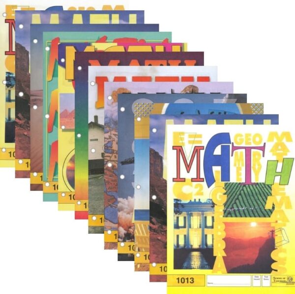 2nd Grade Math Complete Set by Accelerated Christian Education ACE