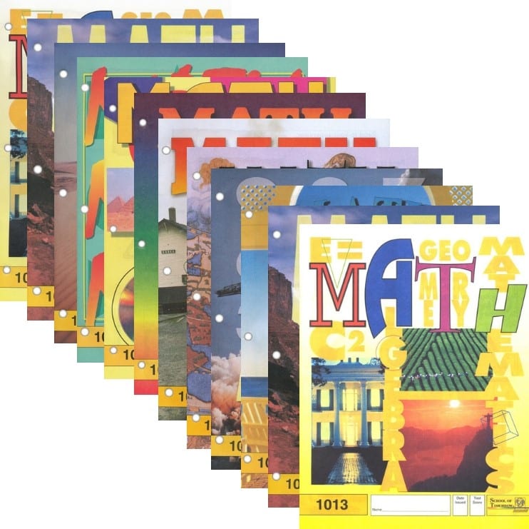 2nd Grade Math Complete Set by Accelerated Christian Education ACE