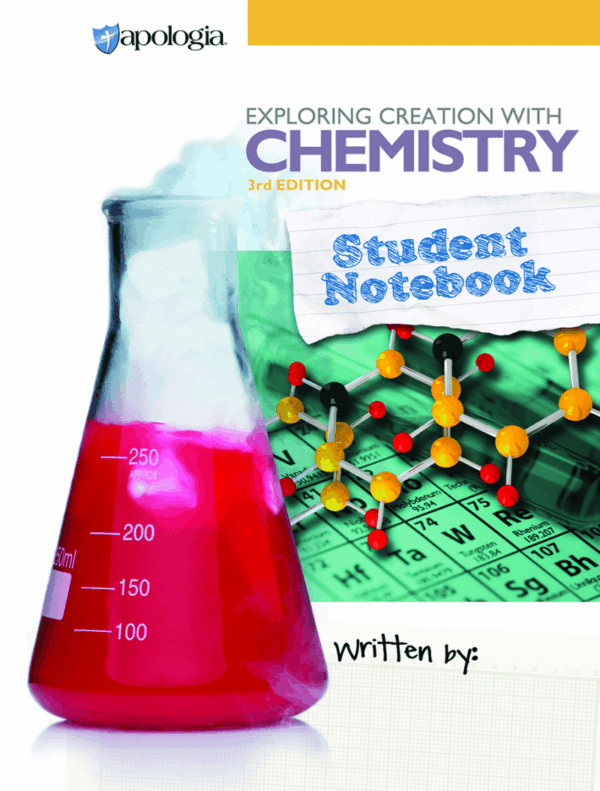 Chemistry Notebook from Apologia