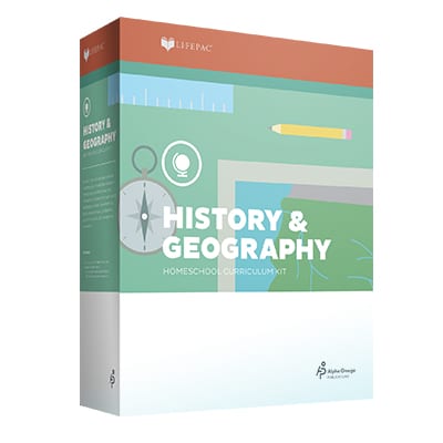 4th Grade History and Geography Complete Set by Alpha Omega
