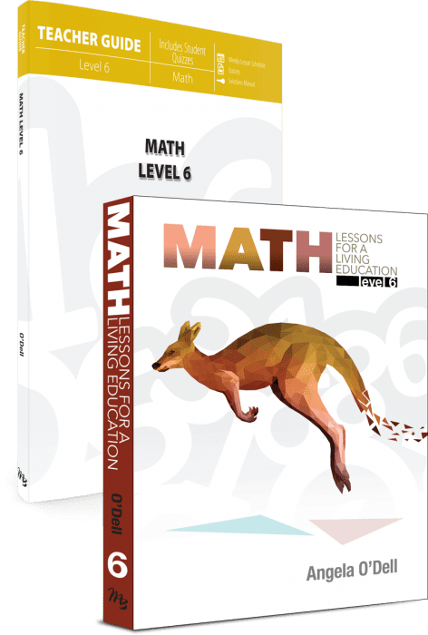 Math Lessons for a Living Education: Level 6 (Set) from Master Books