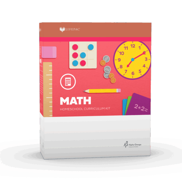 1st Grade Math Complete Set by Alpha Omega